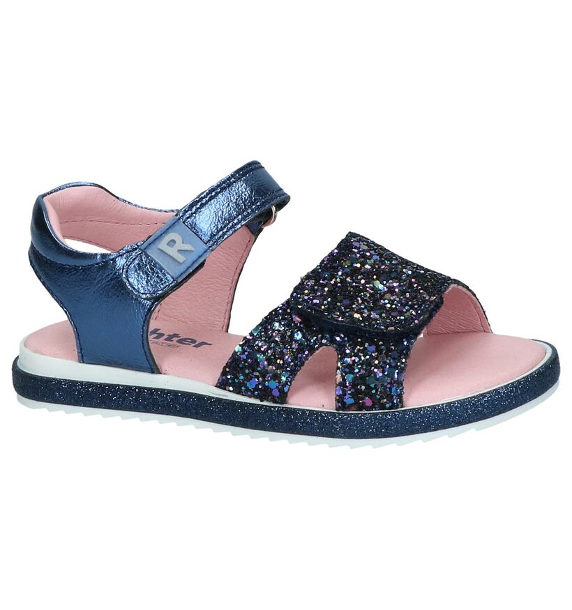 Metallic Blauwe Sandalen Richter in kunstleer (246930)