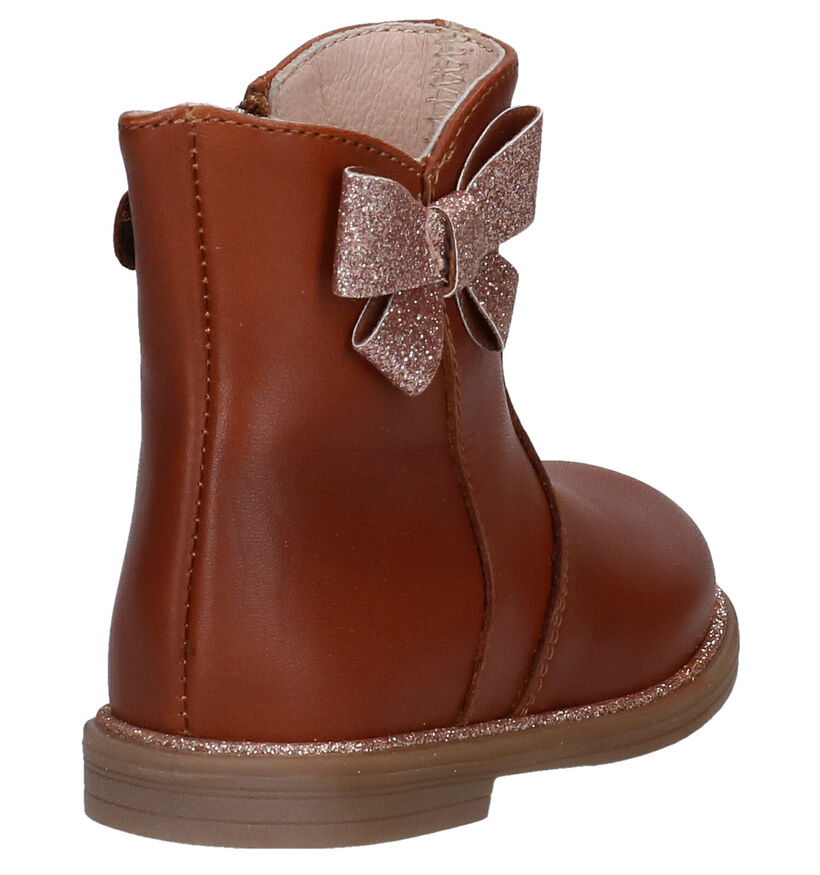 K3 Bottes basses en Cognac en cuir (282847)