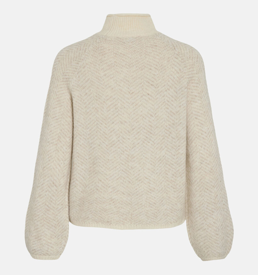 Vila Lory Beige Gebreide trui voor dames (344257)