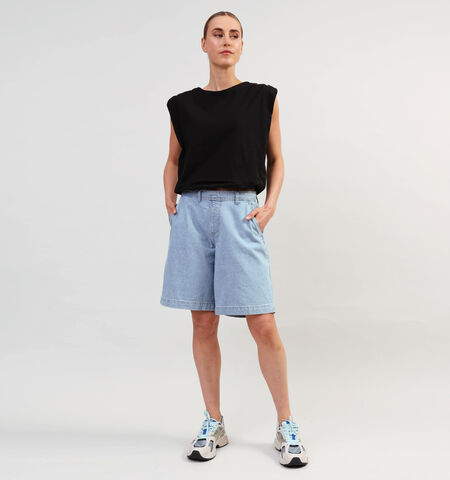 Short blauw