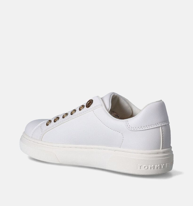 Tommy Hilfiger Ecru Sneakers voor meisjes (352558) - geschikt voor steunzolen