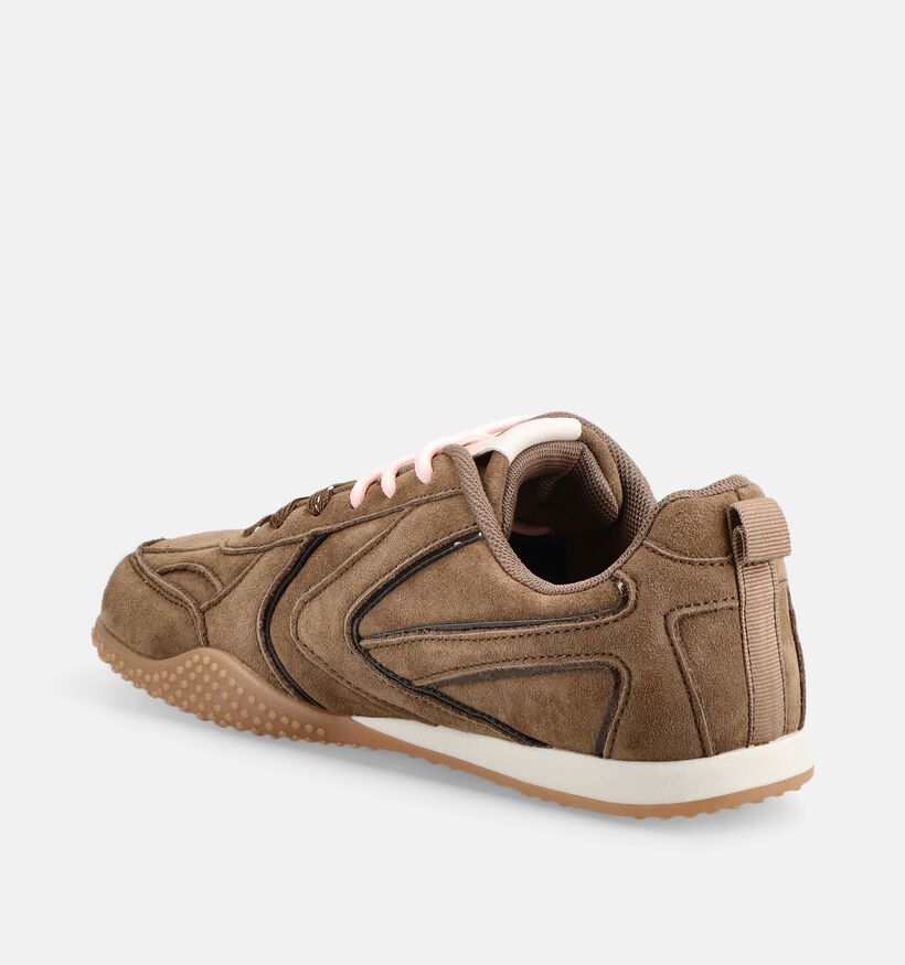 Laurent David Kakigroene Sneakers voor dames (380982) - geschikt voor steunzolen