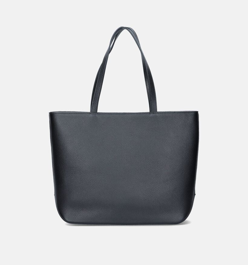 Crinkles Zwarte Shopper met rits voor dames (349842)