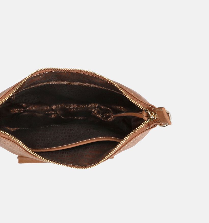 Crinkles Sac &agrave; bandouli&egrave;re en Marron pour femmes (381705)