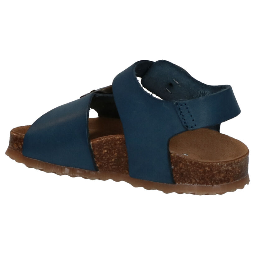 Bumba Beasy Sandales en Bleu en cuir (273235)