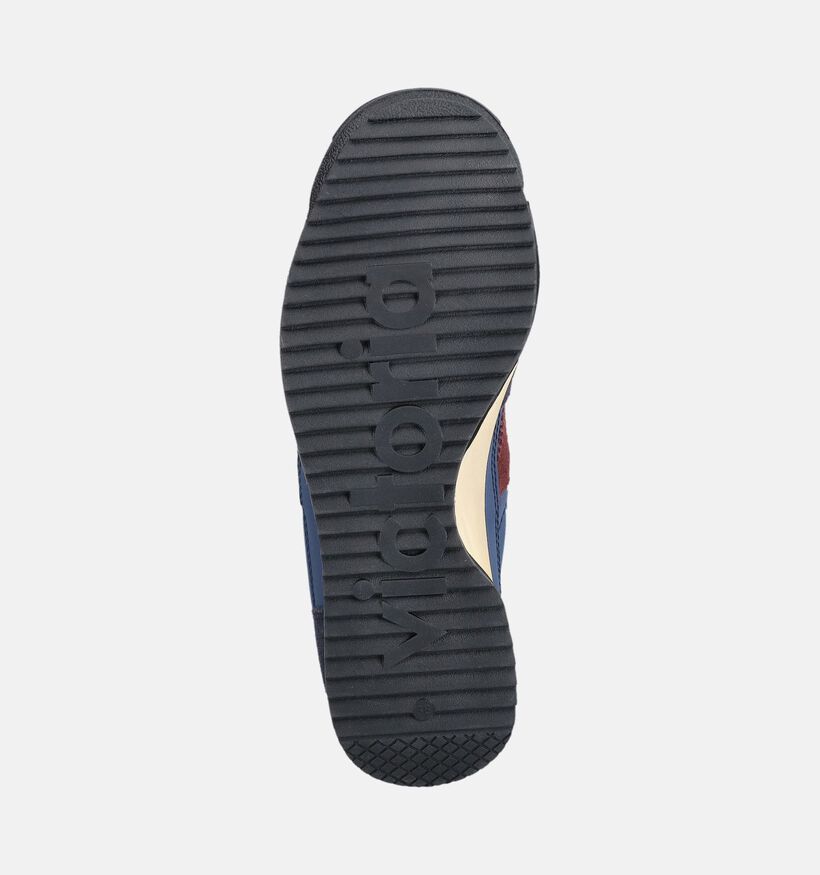 Victoria Baskets en Bleu fonc&eacute; pour femmes (378886) - pour semelles orthop&eacute;diques