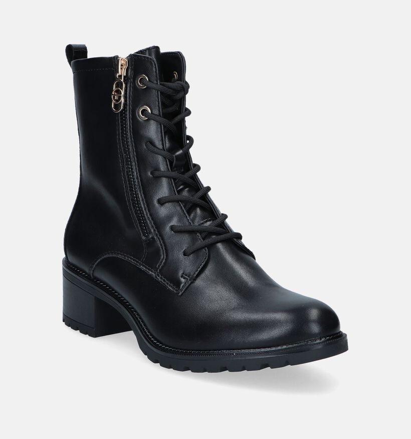Tamaris Boots à lacets en Noir pour femmes (346627)