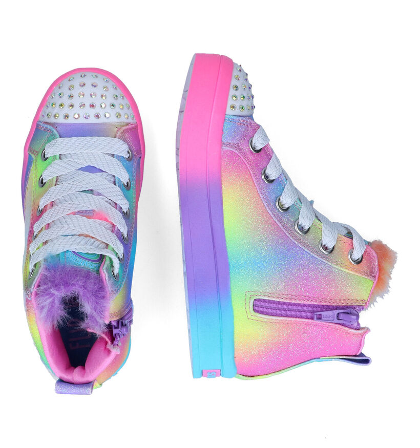 Skechers Twi-Lites Multicolore Sneakers voor meisjes (318185)