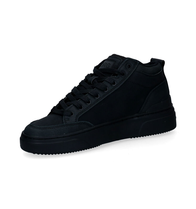Björn Borg Zwarte Hoge Sneakers voor heren (294581) - geschikt voor steunzolen