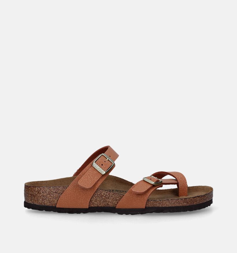 Birkenstock Mayari Birko Flor Bruine Teenslippers | Jongens,Meisjes ...