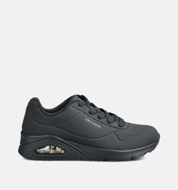 Skechers Uno Stand On Air Low Sneakers Zwart/Wit/Oranje/Beige/Paars/Blauw