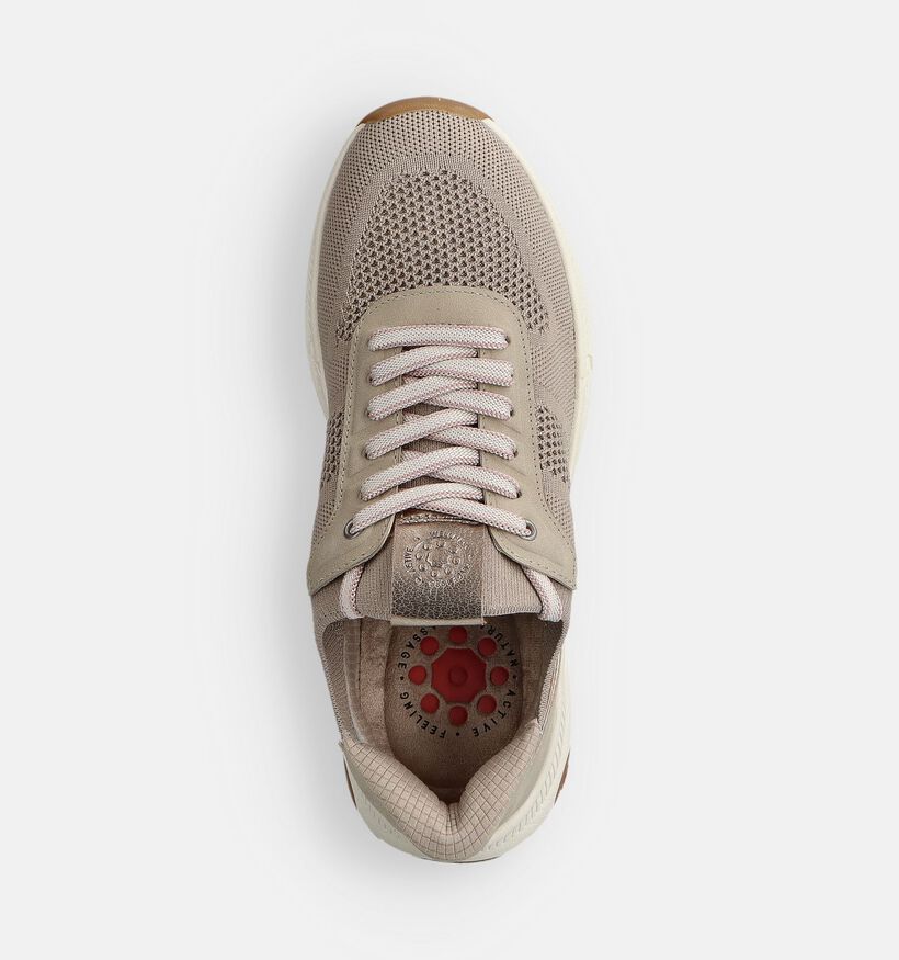 Relife Taupe Sneakers voor dames (368243) - geschikt voor steunzolen