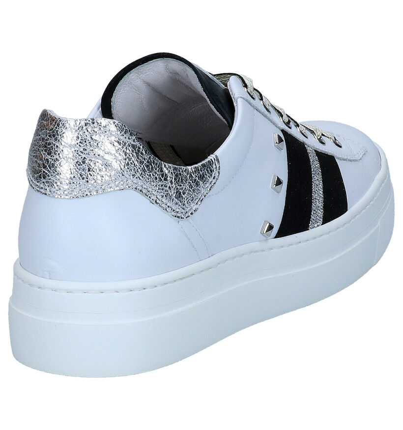 NeroGiardini Witte Sneakers in leer (290046)