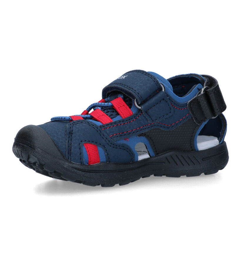 Geox Veniett Sandales en Bleu en simili cuir (326605)