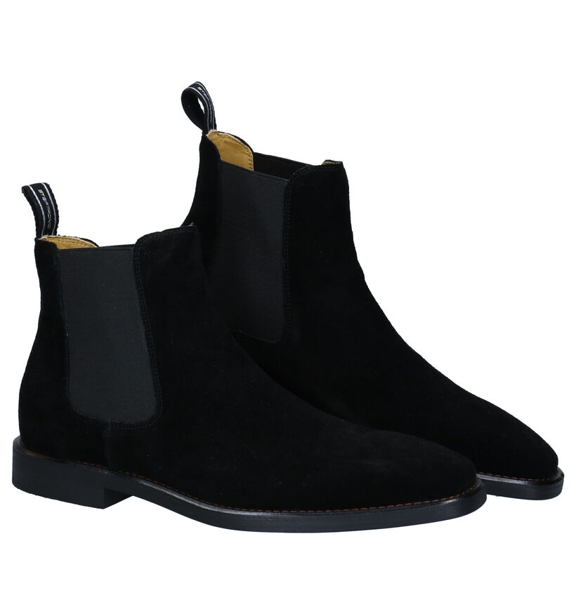 Steptronic Mayfair Chelsea Boots en Marron en nubuck (281382)