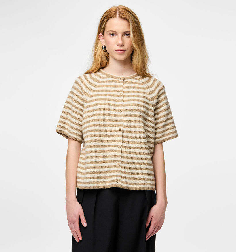 Pieces Malou Bruine Cardigan voor dames (367082)