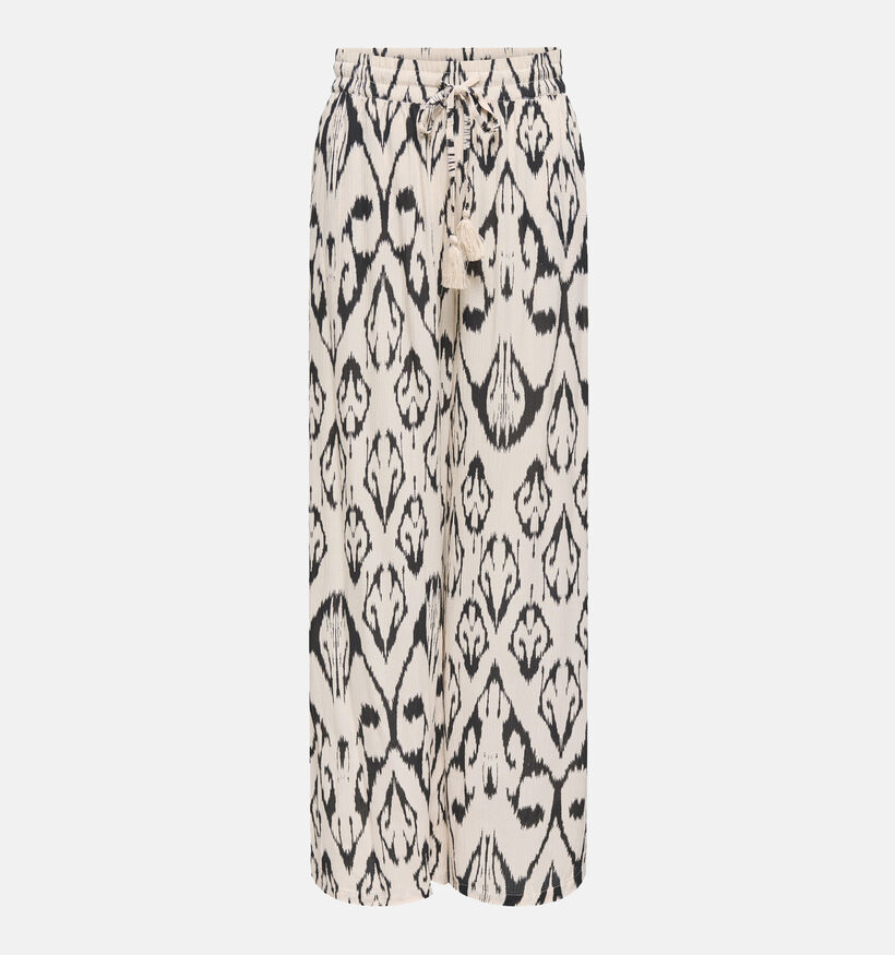 JDY Bree Life Beige Wijde broek voor dames (357370)