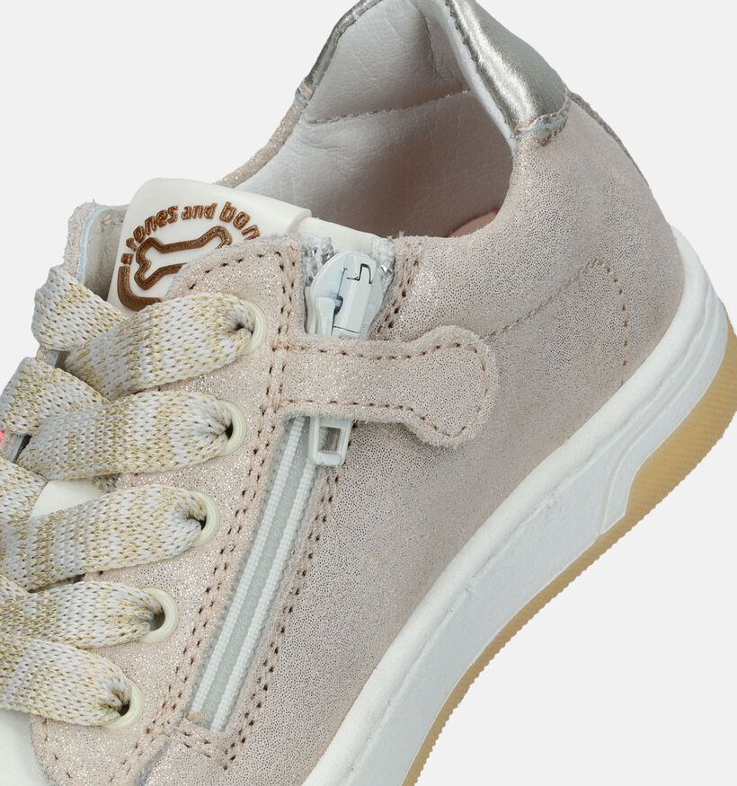 STONES and BONES Dolla Beige Sneakers voor meisjes (336531) - geschikt voor steunzolen