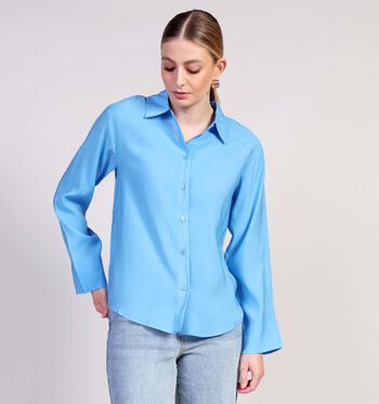 Desires Blouses Blauw