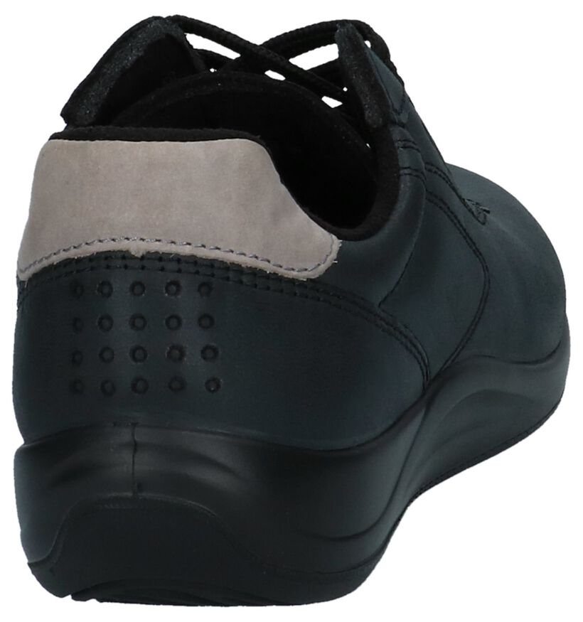 tbs Chaussures à lacets en Noir en cuir (236054)