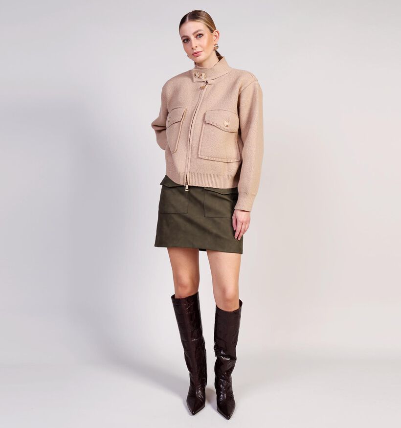 Orfeo Manteau court en Beige pour femmes (364341)
