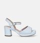 Tamaris Comfort Witte Sandalen met blokhak voor dames (338169)