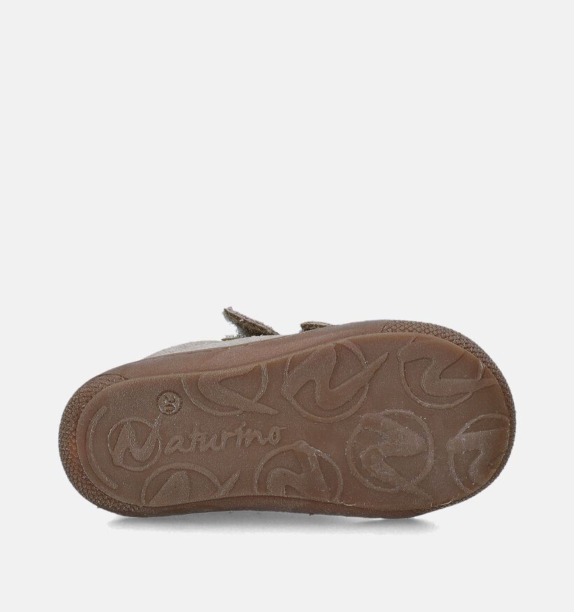 Naturino Cocoon VL Lizard Gouden Babyschoentjes voor meisjes (359352) - geschikt voor steunzolen