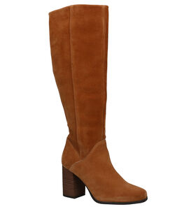 Tamaris TOUCH it Cognac Knielaarzen in daim (291318)