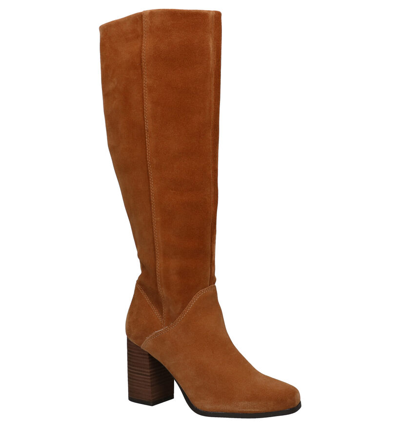 Tamaris TOUCH it Bottes en Cognac en daim (291318)