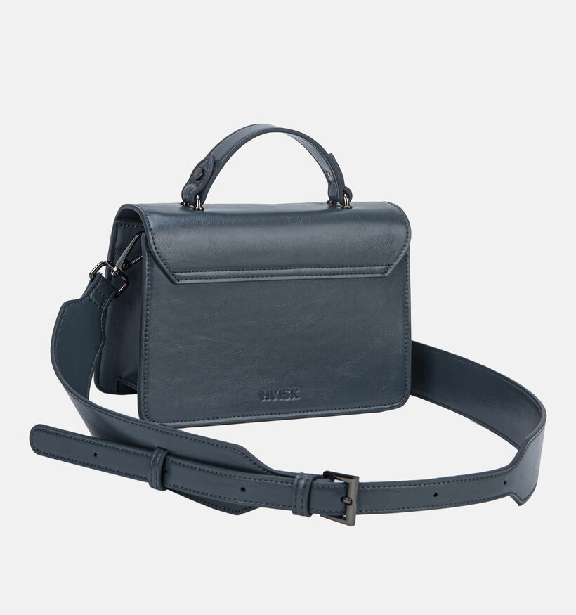 Hvisk Crane Glossy Structure Sac à main en Vert pour femmes (346723)