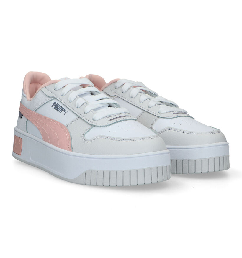 Puma Carina Street Witte Sneakers voor dames (318663) - geschikt voor steunzolen