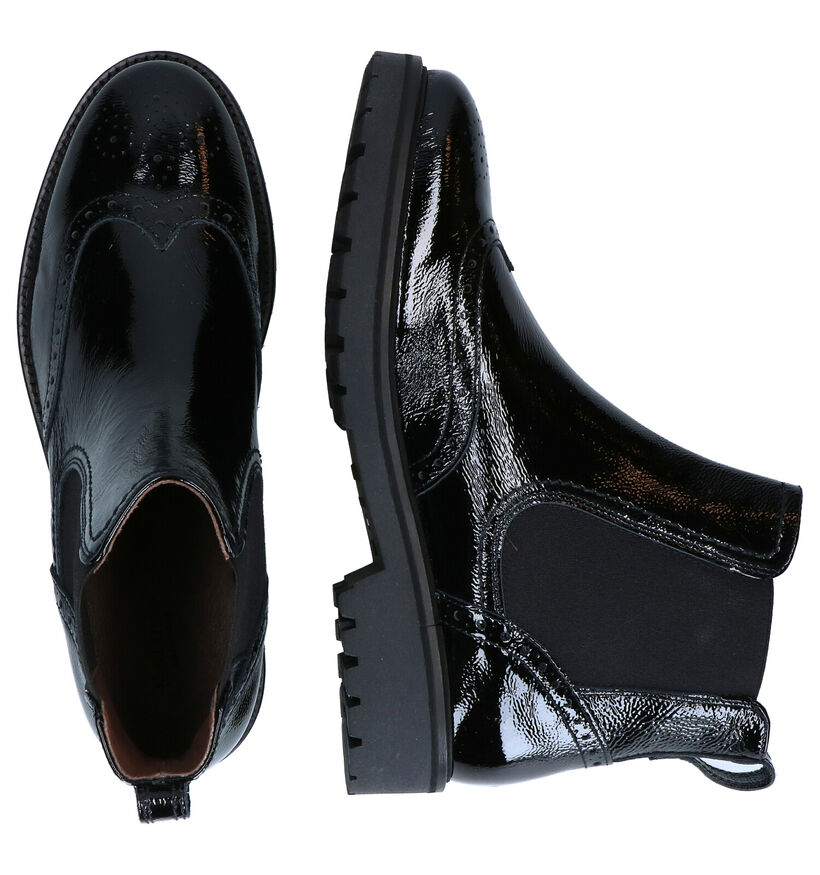 NeroGiardini Bottines plates en Noir en cuir (296643)