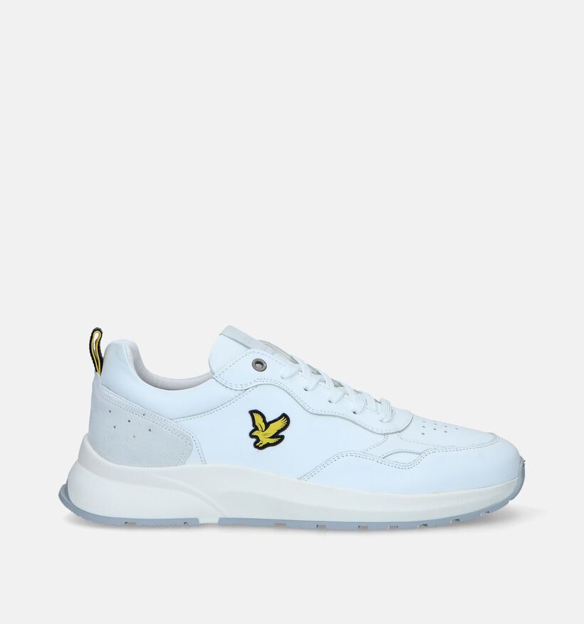 Lyle & Scott Chaussures à lacets en Blanc pour hommes (348705) - pour semelles orthopédiques