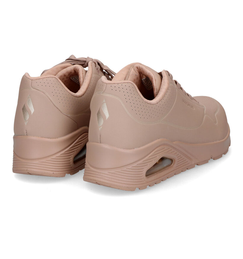 Skechers Uno Stand On Air Roze Sneakers voor dames (318178)