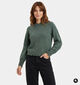 Vila Nikolina Pull en Vert fonc&eacute; pour femmes (378461)