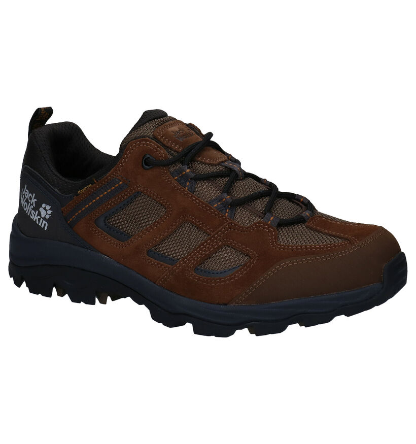 Jack Wolfskin Vojo 3 Texapore Chaussures de marche en Kaki pour hommes (302184) - pour semelles orthopédiques