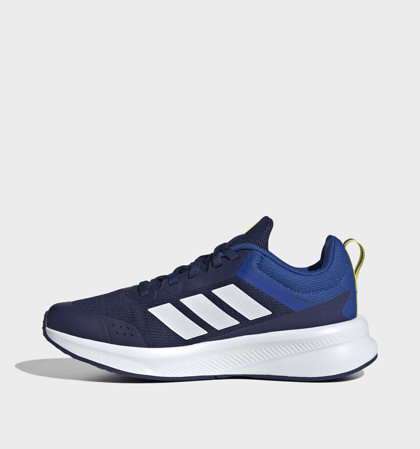 adidas Fortarun 4.0 Blauwe/Witte Sportsneakers voor jongens (380555)