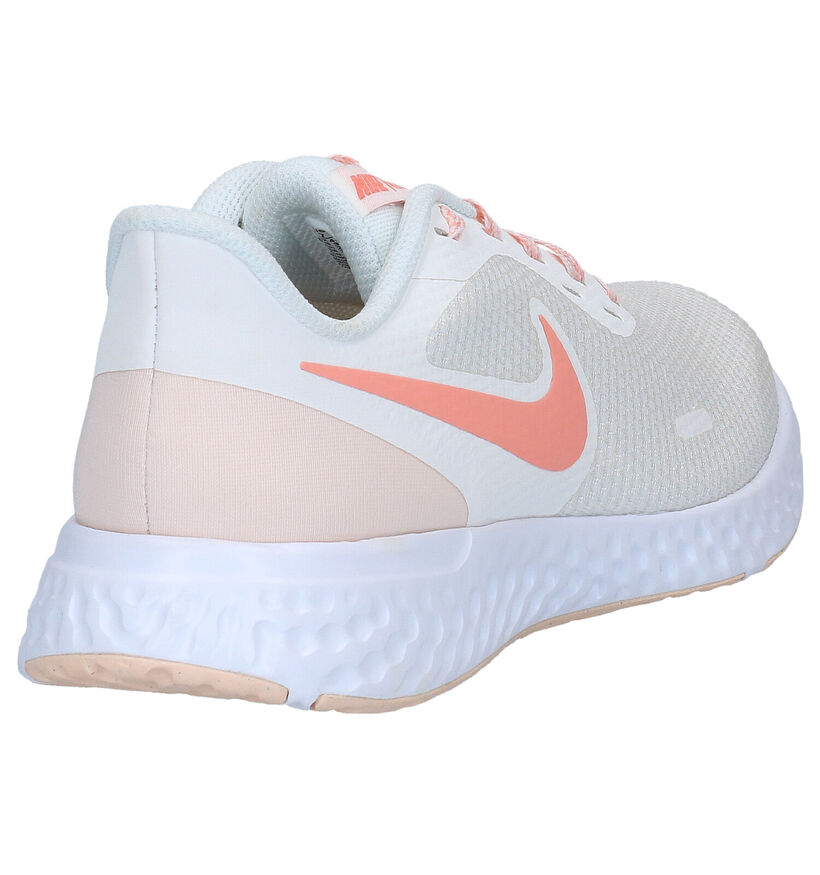 Nike Revolution 5 Zwarte Sneakers in kunstleer (290920)