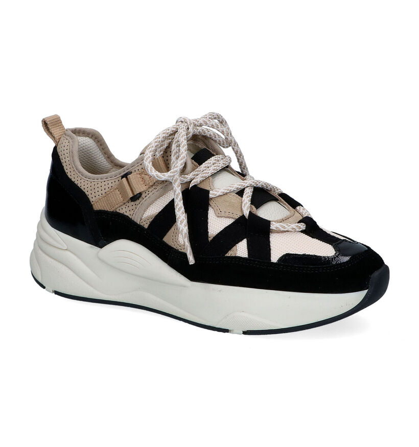 Shoecolate Beige Sneakers in nubuck (309499)