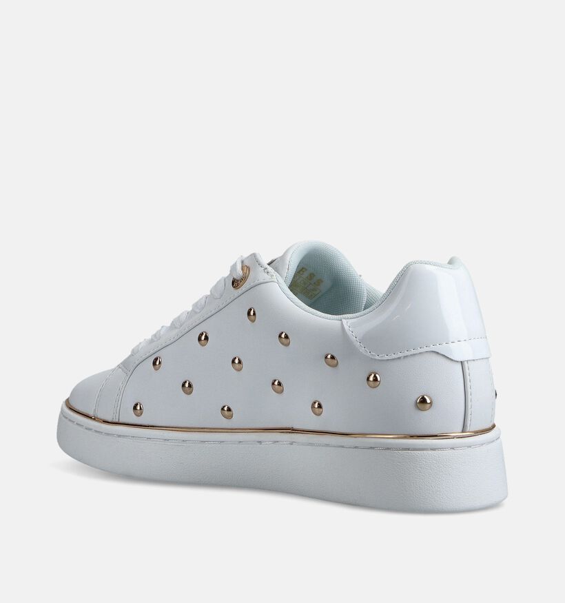 Guess Bonitah Baskets en Blanc pour femmes (366546) - pour semelles orthop&eacute;diques