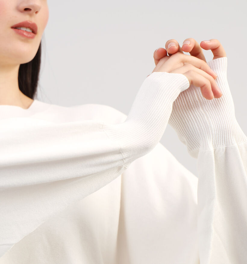 Minus Dana Bat Sleeve Pull en Vert pour femmes (366692)