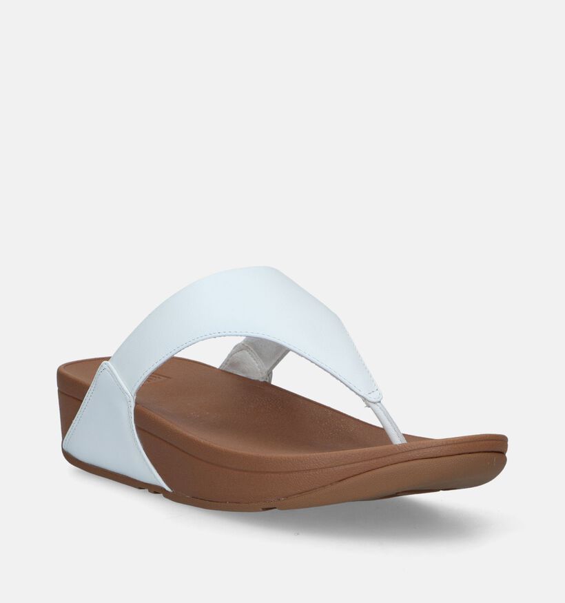 FitFlop Lulu Tongs en Blanc pour femmes (336967)