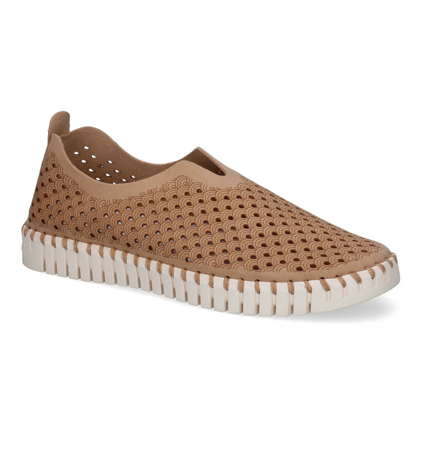 Ilse Jacobsen Tulip Chaussures à enfiler en Bleu pour femmes (340287) - pour semelles orthopédiques