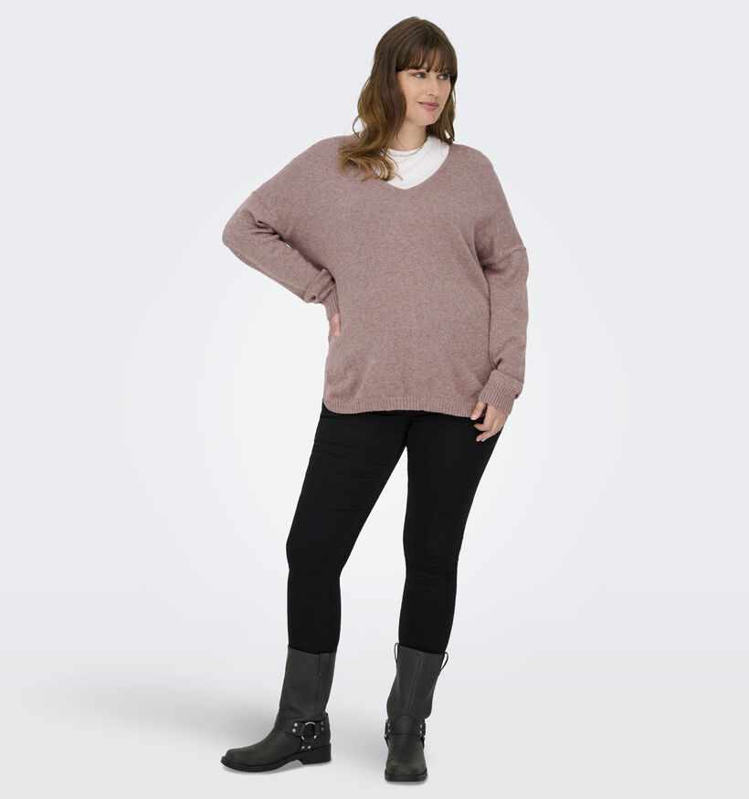 ONLY Carmakoma Bruine Trui voor dames (371850)