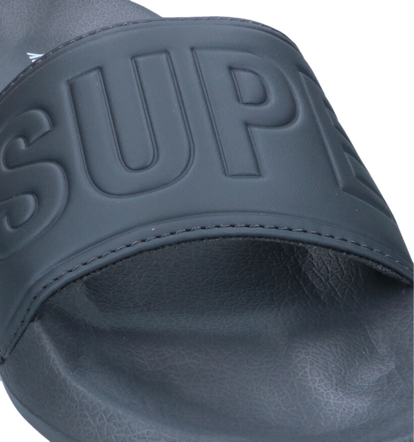 Superdry Code Core Claquettes de piscines en Bleu pour hommes (322144)