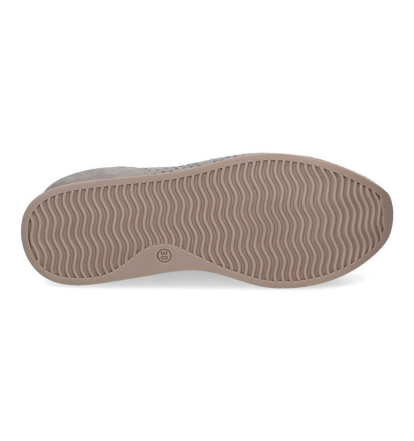 Softwaves Chaussures à enfiler en Taupe pour femmes (308388) - pour semelles orthopédiques