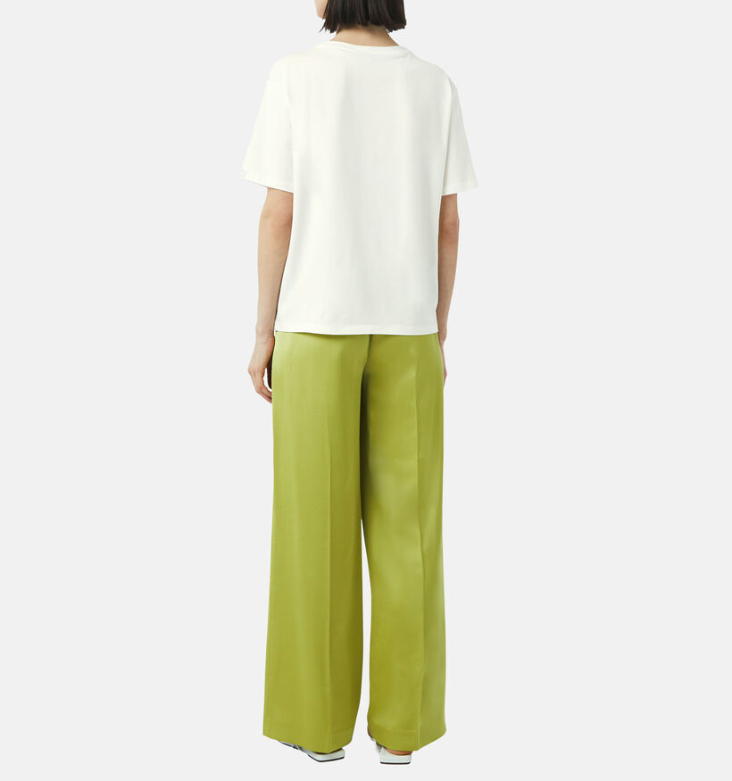 comma Witte T-shirt voor dames (356975)