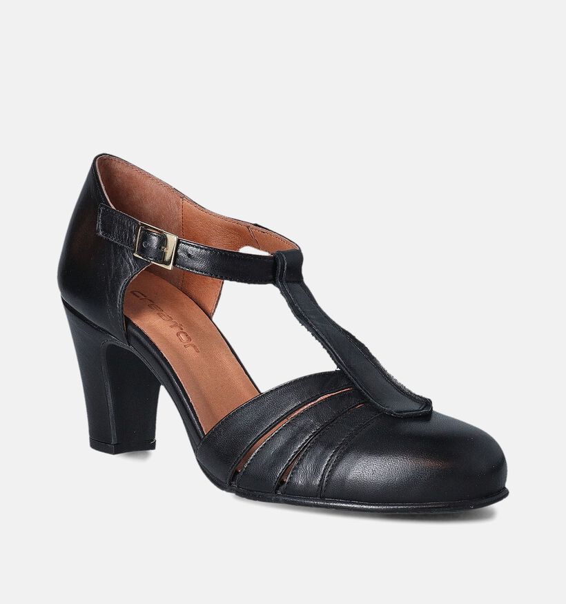 Creator Zwarte Pumps met bandje voor dames (357785)