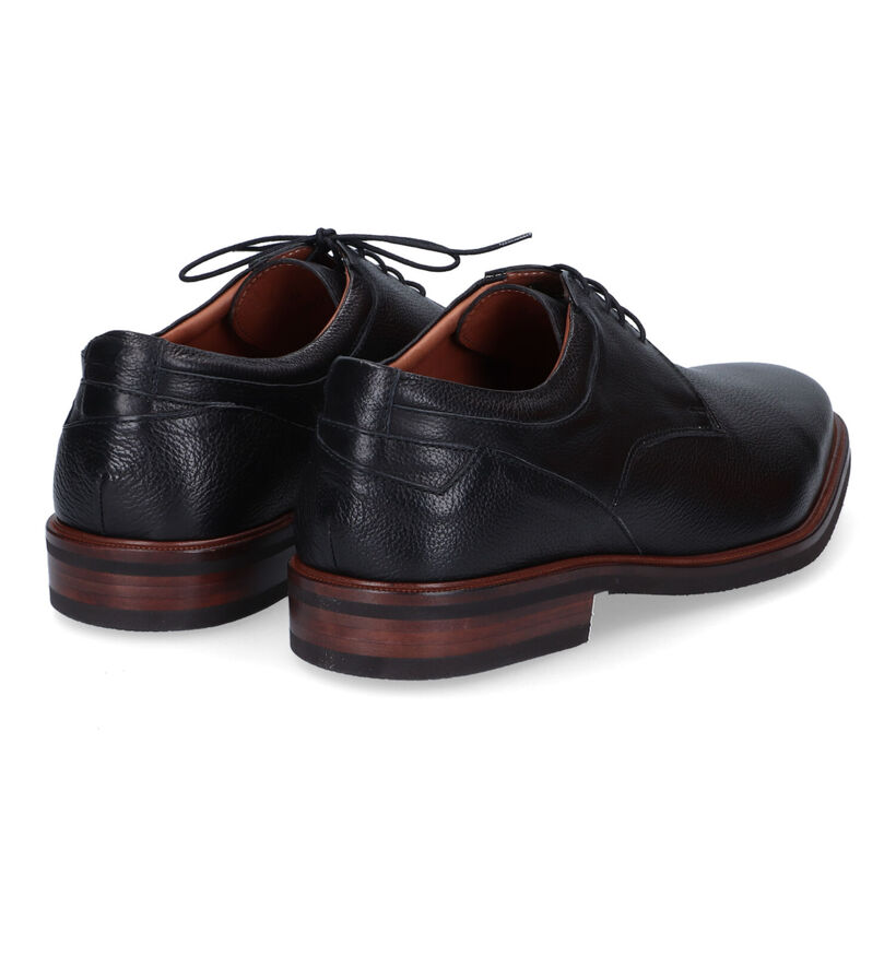Ambiorix Aldo Zwarte Geklede Schoenen voor heren (332764) - geschikt voor steunzolen