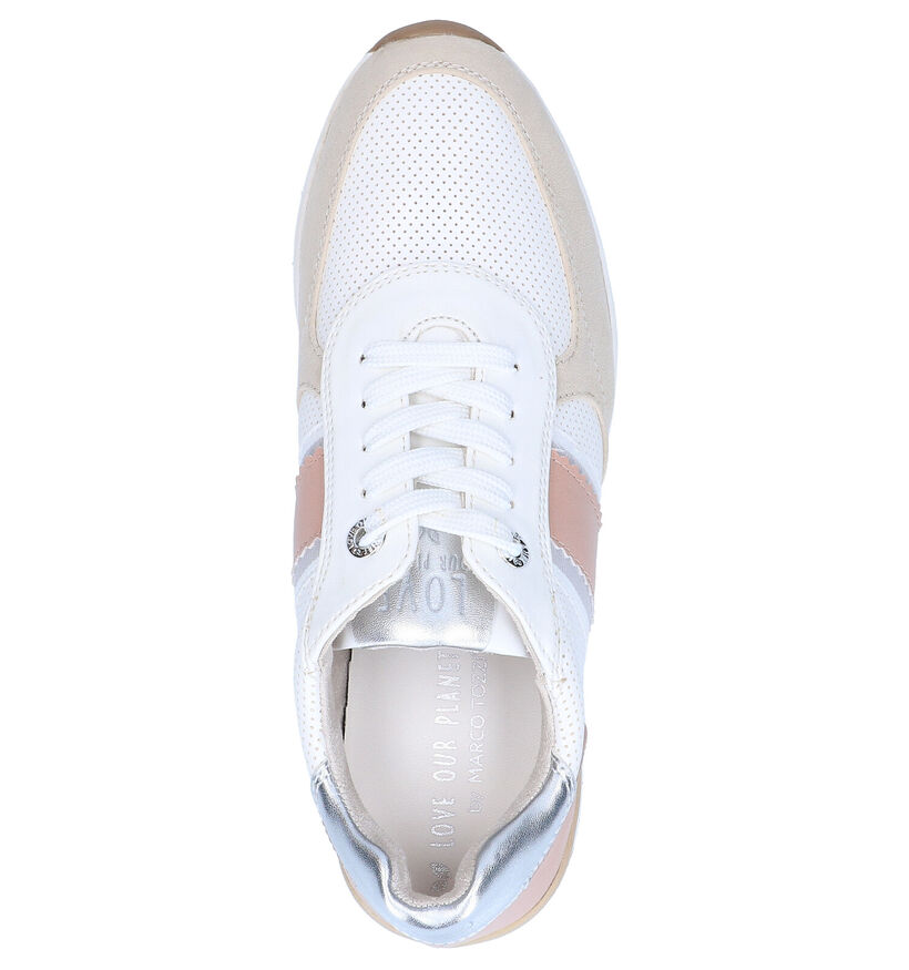 Marco Tozzi Vegan Chaussures à lacets en Blanc en simili cuir (274363)